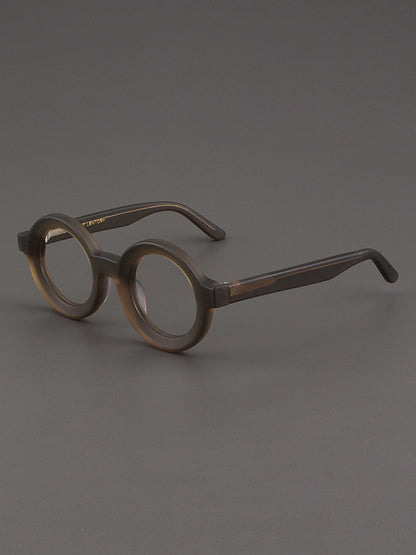 Importé – Monture Large Lunettes Rétro Mixte