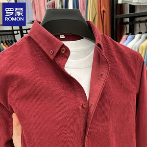 Importé - Chemise Oxford  Homme Manches Longues Pur Coton
