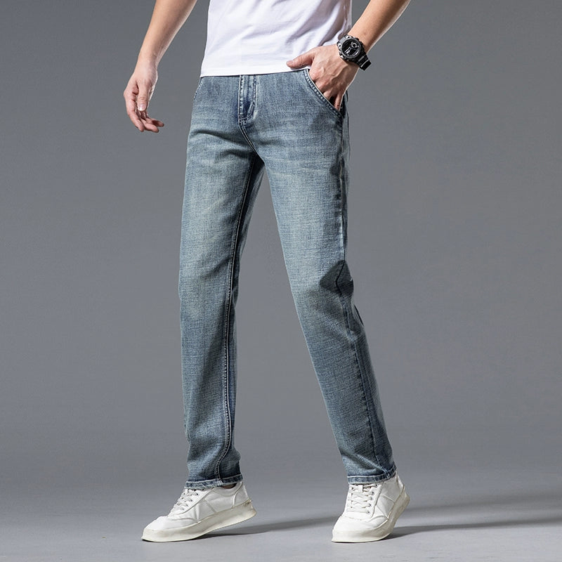 Importé - Pantalon Jean Coton Denim Homme