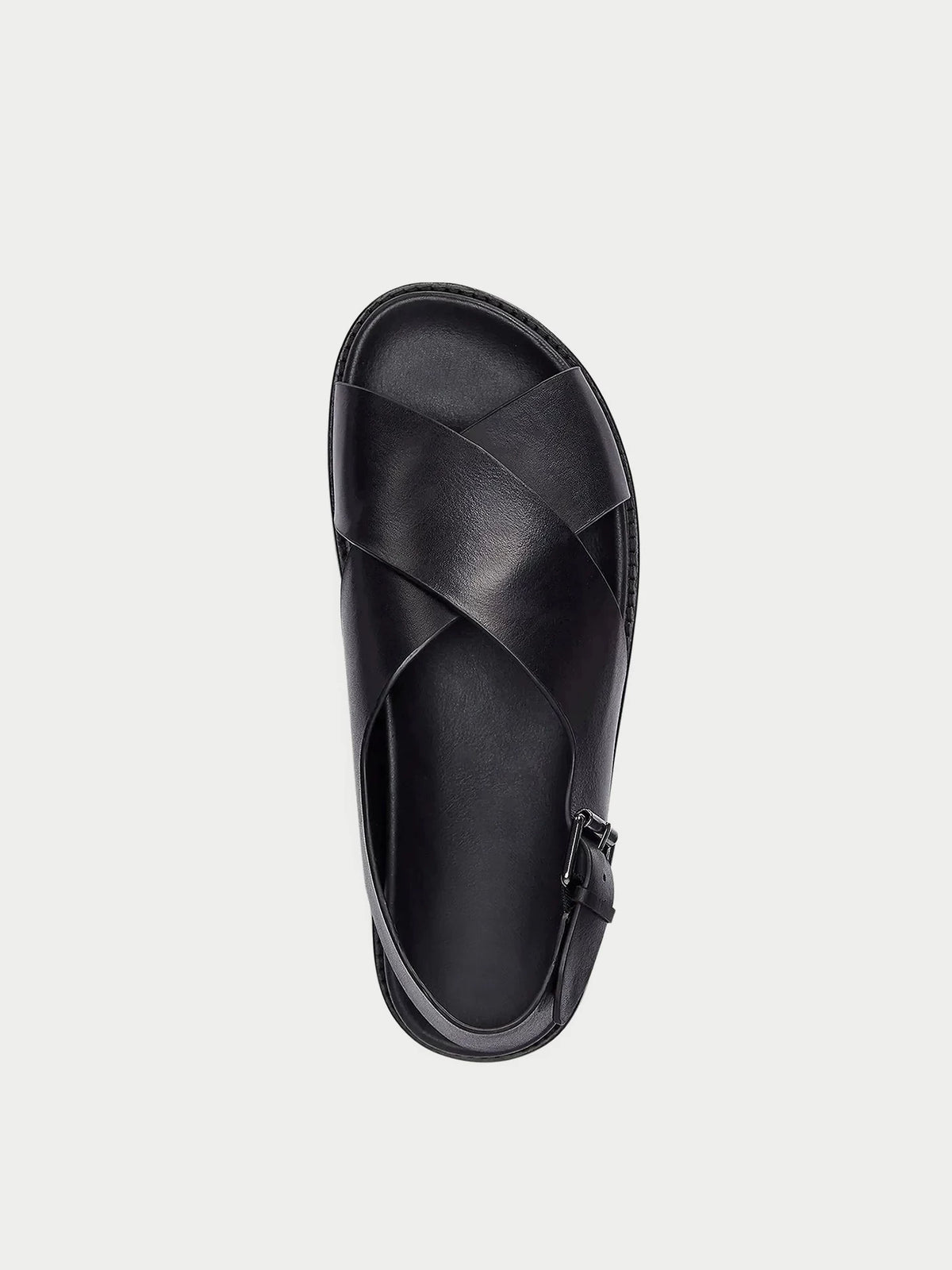 Importé - Chaussure Sandales A Brides Croisées Décontractées En Cuir