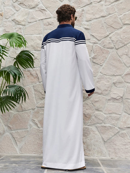 Importé - Boubou Homme Décontracté Manches Longues