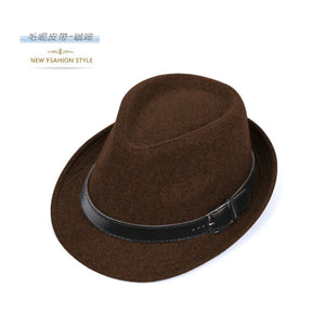 Importé - Chapeau Homme A Bords Roulés Décontracté Britannique Rétro