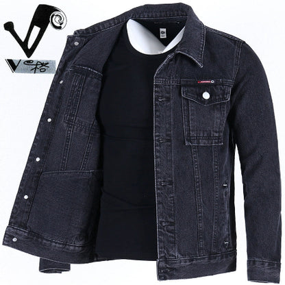 Importé - Jacket Coton Jean DHomme Décontractée