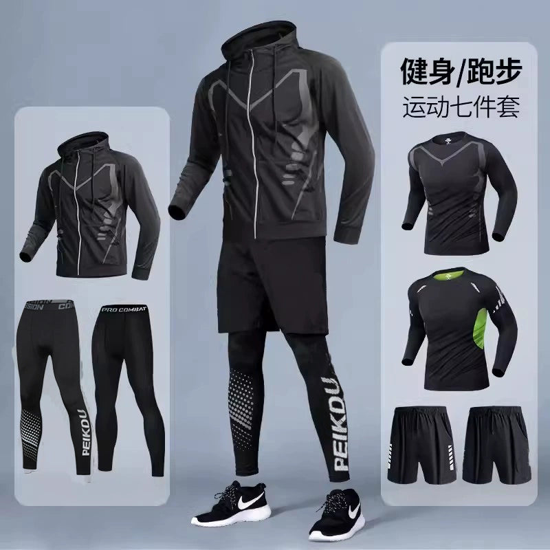 Importé - Ensemble jogging Fitness Sport Homme 5-7 Pièces