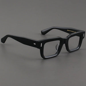 Importé – Monture Épaisse Style Rétro Lunettes Mixte