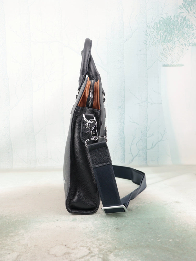 Importé - Sac Cuir Ordinateur Portable Et Documents En Cuir