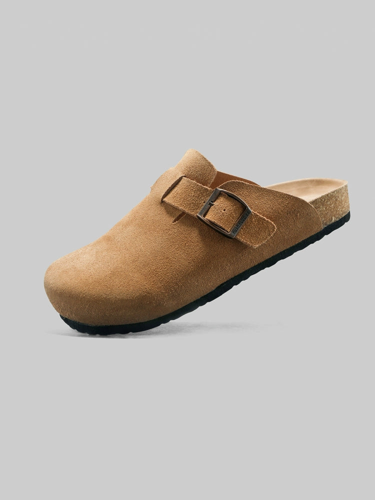 Importé - Sandale Homme Birkenstock Décontracté Pantoufles En Cuir