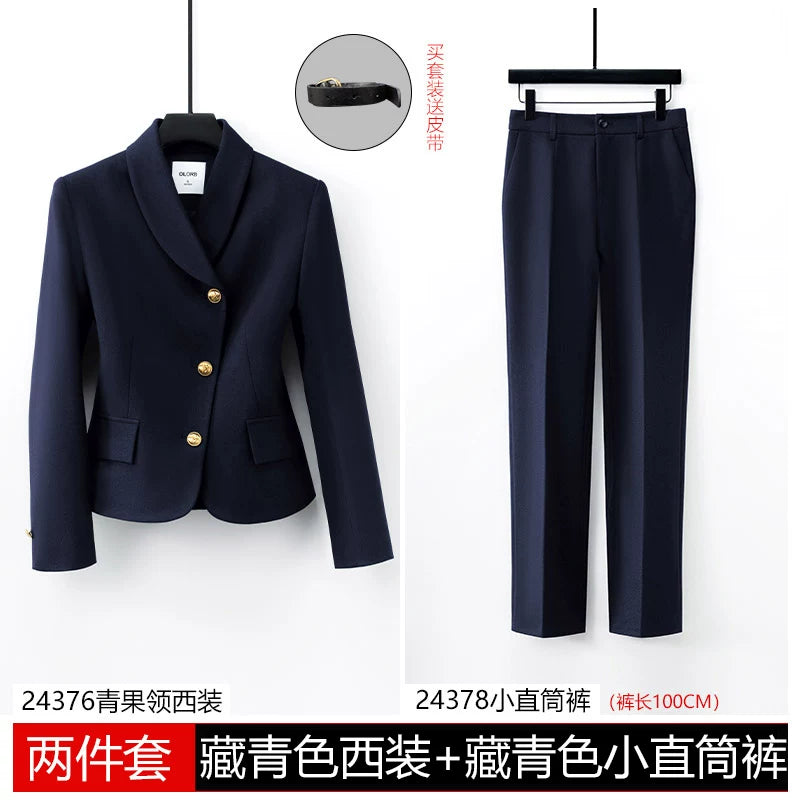 Importé - Ensemble Tailleur Femme 2-3 Pièces Slim Fit Premium