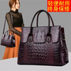 Importé - Sac À Bandoulière  En Cuir Femme Décontracté Motif Croco