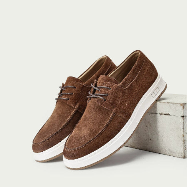 Importé - Chaussure Homme Sport Baladeuses Cuir Daim