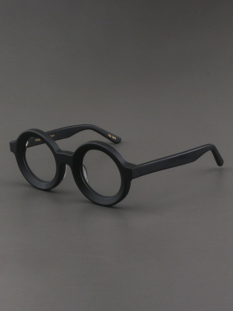 Importé – Monture Large Lunettes Rétro Mixte