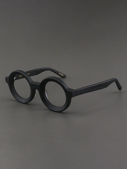 Importé – Monture Large Lunettes Rétro Mixte