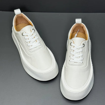 Importé - Chaussure Homme Sport Baskets à Lacets En Cuir
