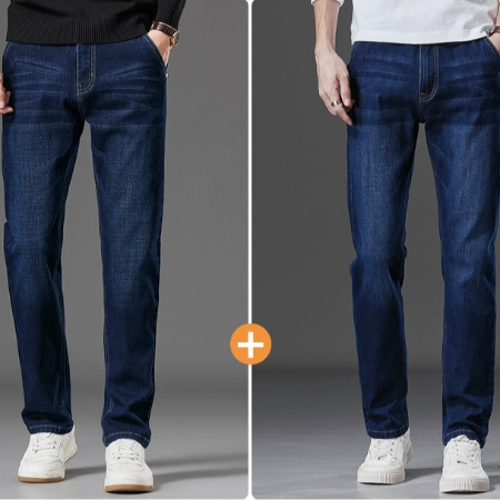 Importé - Lot 2x Pantalons Jean Coton Homme Stretch