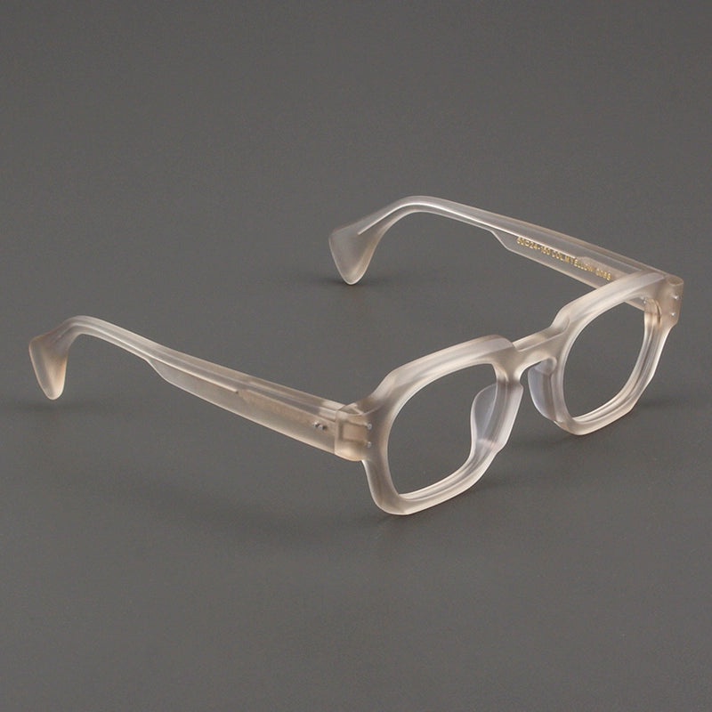 Importé – Monture Large Lunettes Rétro Mixte