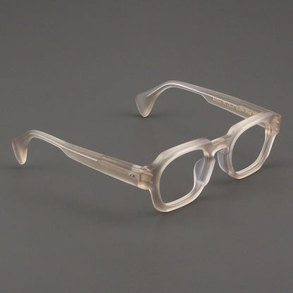 Importé – Monture Large Lunettes Rétro Mixte