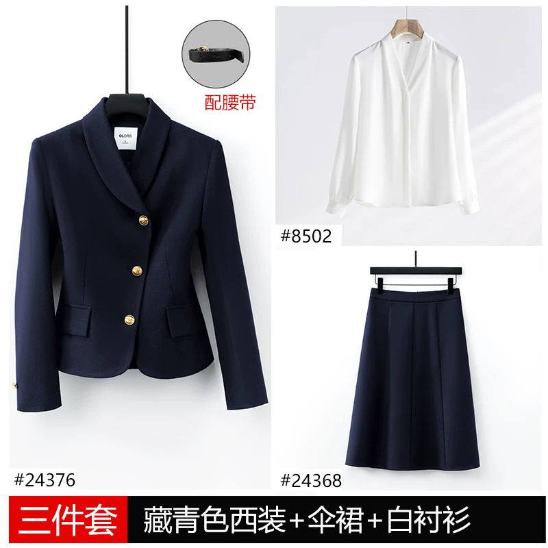 Importé - Ensemble Tailleur Femme 2-3 Pièces Slim Fit Premium