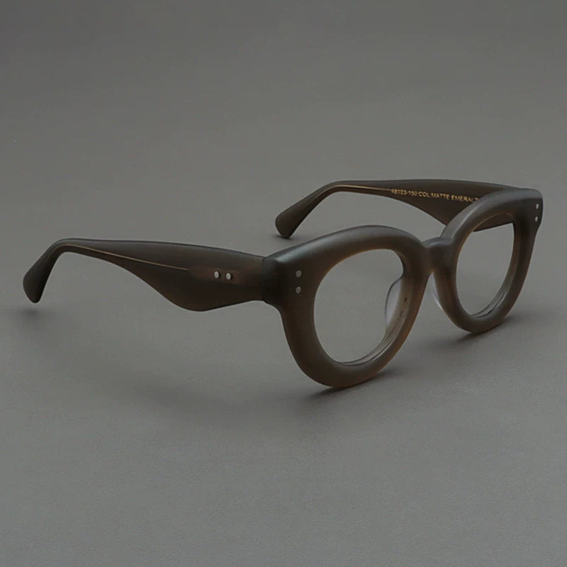 Importé - Monture Mixte Rétro Lunettes Larges