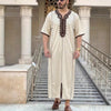 Importé - Boubou Homme Marocain broder Décontracté