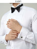 Importé - HANY Chemise Homme de Smoking Manches Longues
