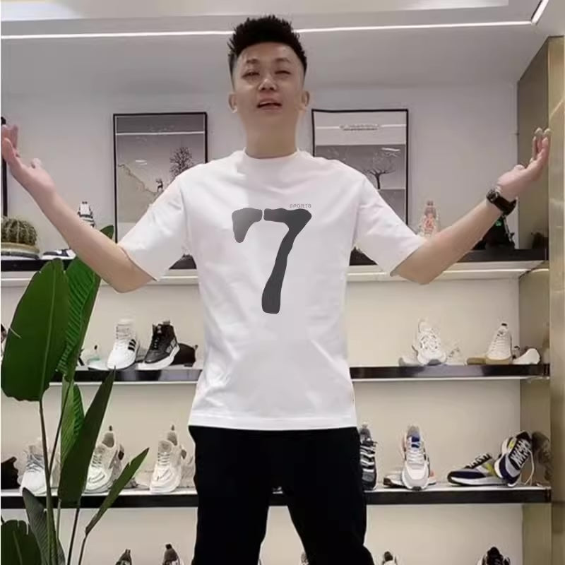 Importé - T-Shirt Homme Décontracté Manches Courtes En Coton
