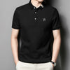 Importé - Polo Brodé Homme Manche Courts