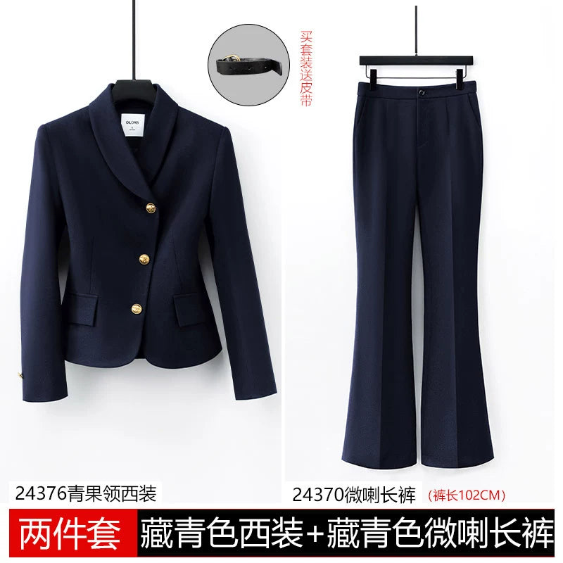 Importé - Ensemble Tailleur Femme 2-3 Pièces Slim Fit Premium