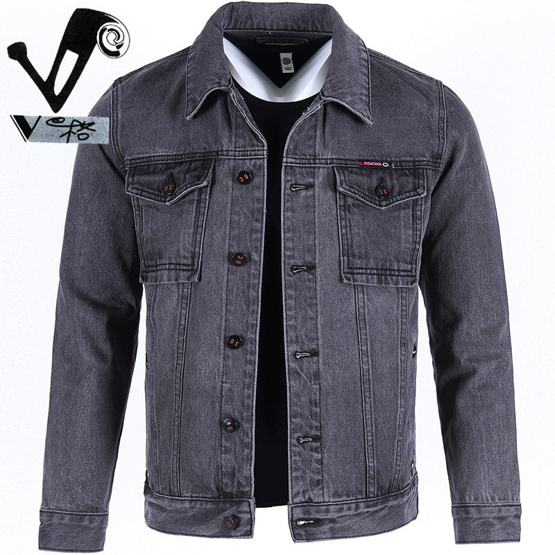 Importé - Jacket Homme Ample  A Manches Longues 100% Coton