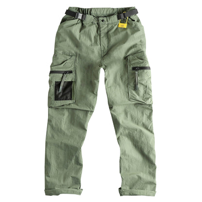 Importé - Pantalon Multi-poches Homme Ample Tendance