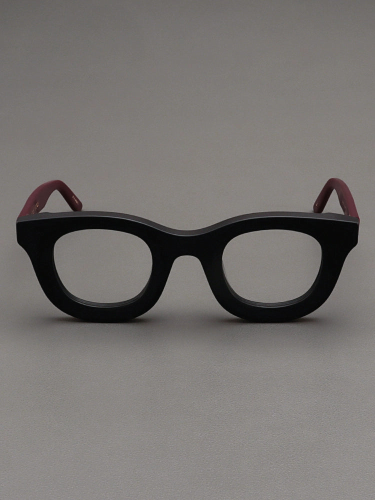 Importé – Monture Large Lunettes Rétro