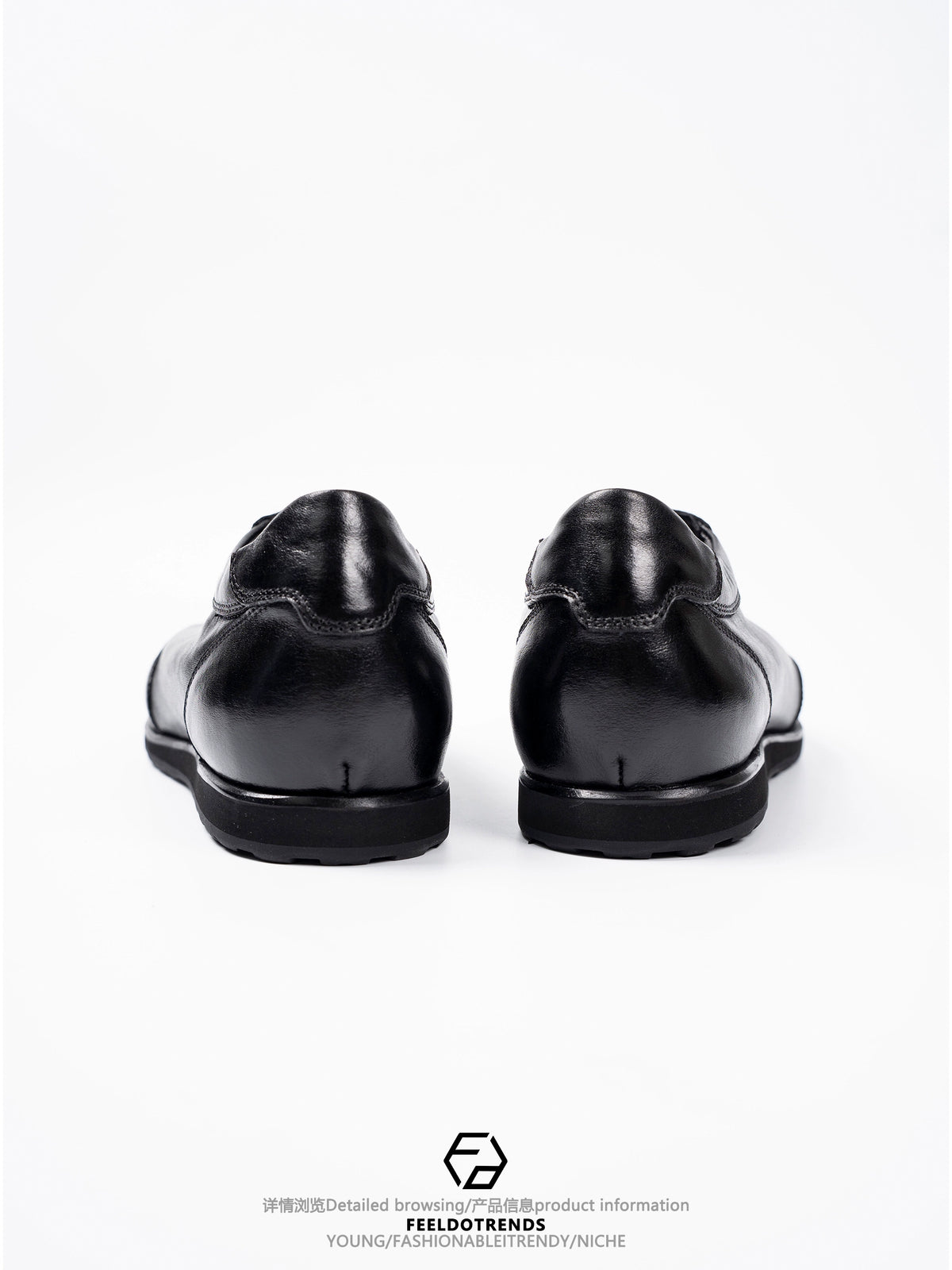 Importé - Chaussure Homme Mocassin Cuir Compensé