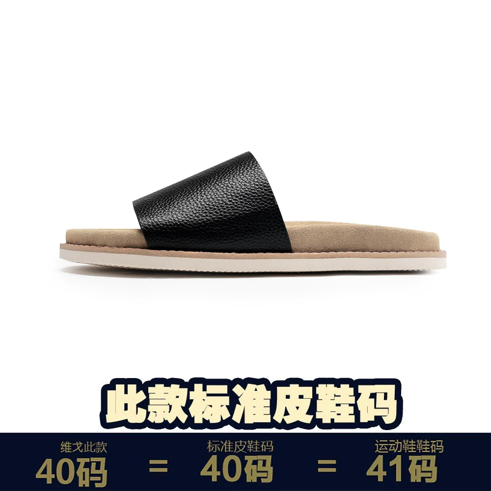 Importé - Chaussure Homme Sandale Cuir Anti-Dérapant