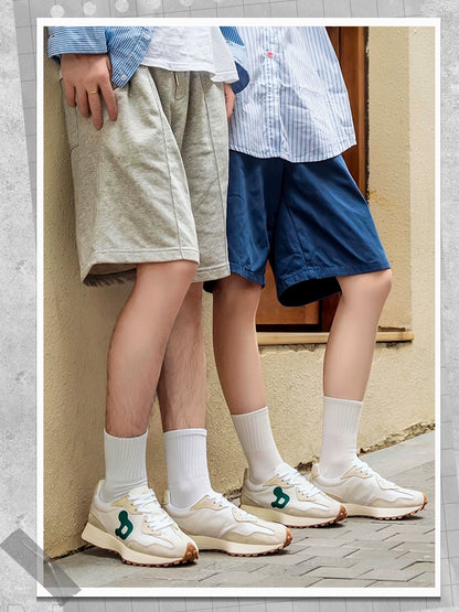 Importé - Chaussure Basket Mixte Sport Tendance En Cuir
