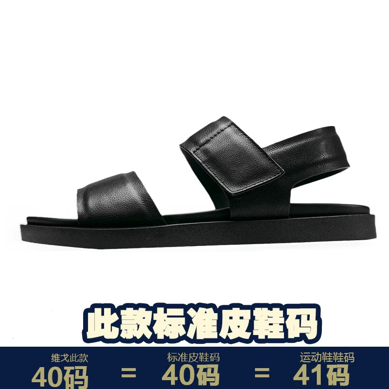 Importé - Chaussure Sandales En Cuir
