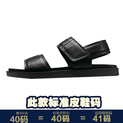 Importé - Chaussure Sandales En Cuir