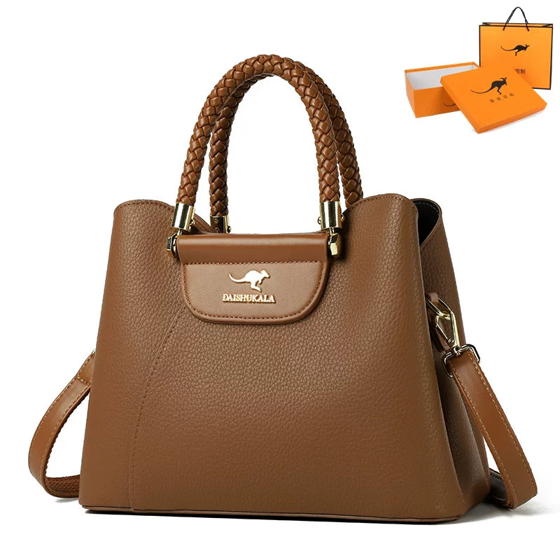 Importé - Sac À Mains Femme En Cuir Authentique