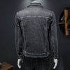 Importé - Jacket Pur Coton Jean Homme Manche Longue