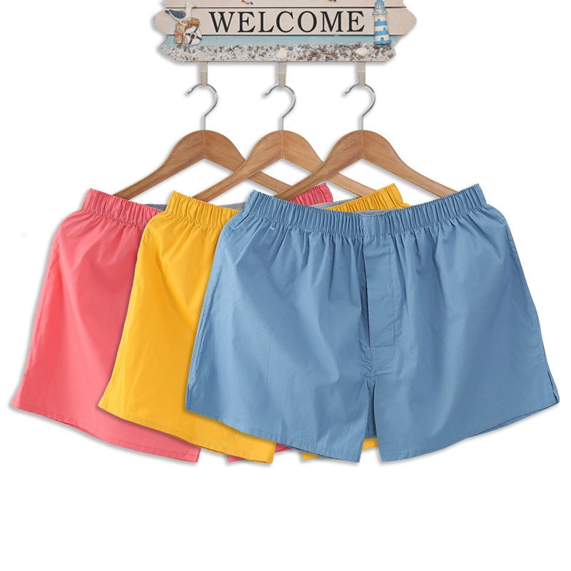 Importé - Lot 3 Boxers Sport Homme Pur Coton