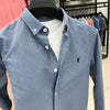 Importé - Chemise Homme Manches Longues 100% Coton