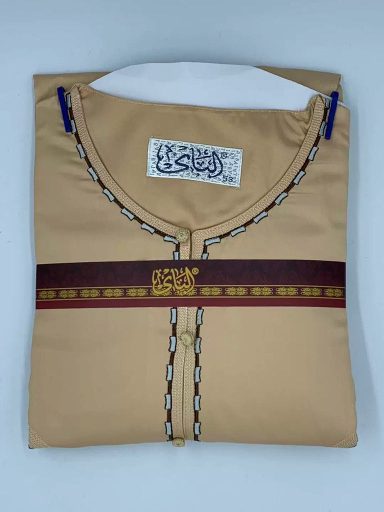 Importé - Boubou Homme Dubaï Décontracté En Coton