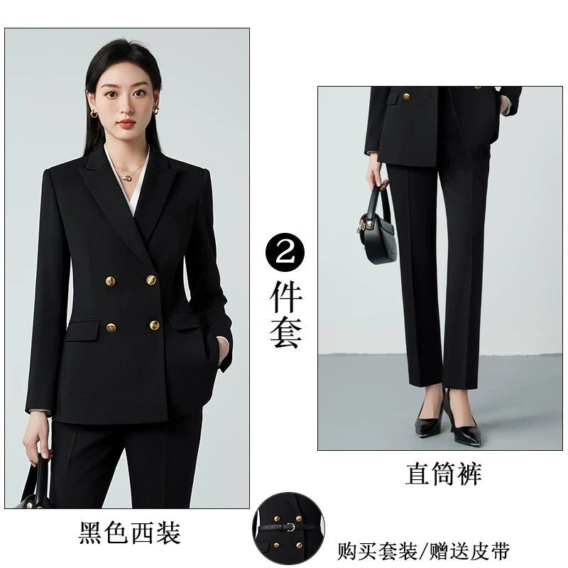 Importé - Ensemble Tailleur Femme 2-3 Pièces Slim Fit Premium