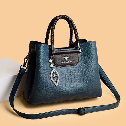 Importé - Sac À Mains Femme En Cuir PU A Motif Croco
