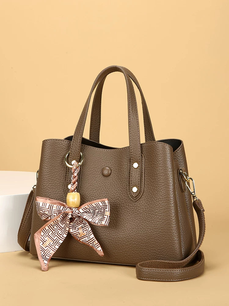 Importé - Sac À Mains Bandoulière Femme En Cuir