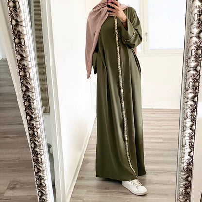 Importé -  Boubou Marocain Femme Manches Longues