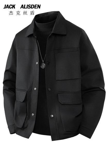 Importé - Veste Homme Sur-Chemise Décontracté Col Revers