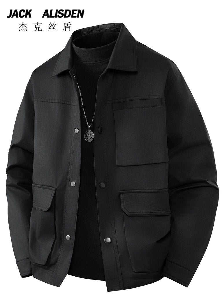 Importé - Veste Homme Sur-Chemise Décontracté Col Revers