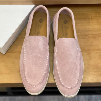 Importé - Chaussure Homme Moccasin Cuir Daim