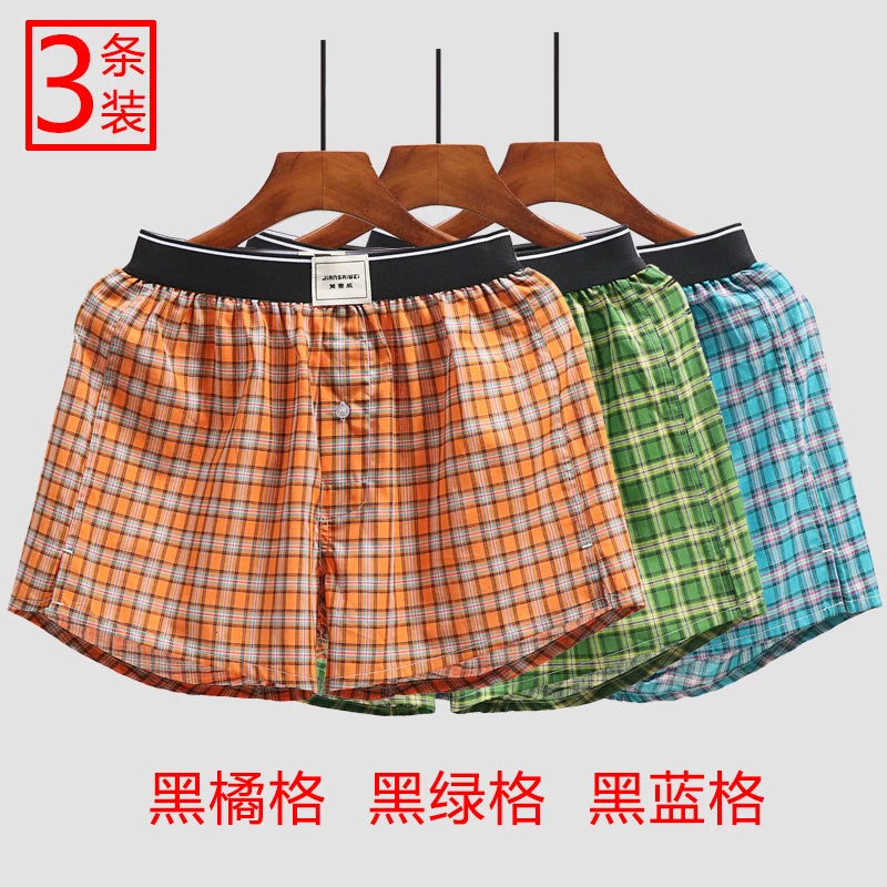 Importé - Lot x3 Culottes Homme Pur Coton