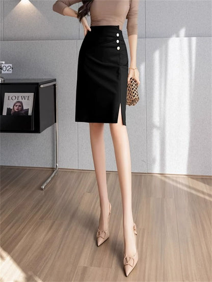 Importé - Mini Jupe Femme Taille Haute