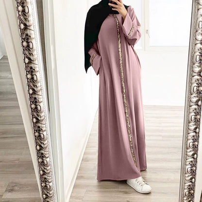 Importé -  Boubou Marocain Femme Manches Longues